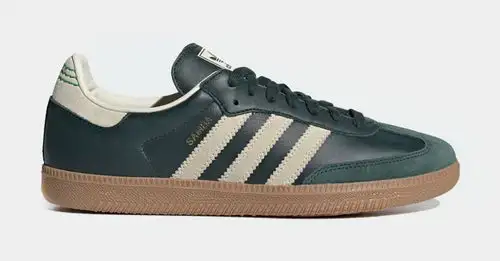 Samba OG Mens Lifestyle Shoes (Shadow Green/White/Gold)