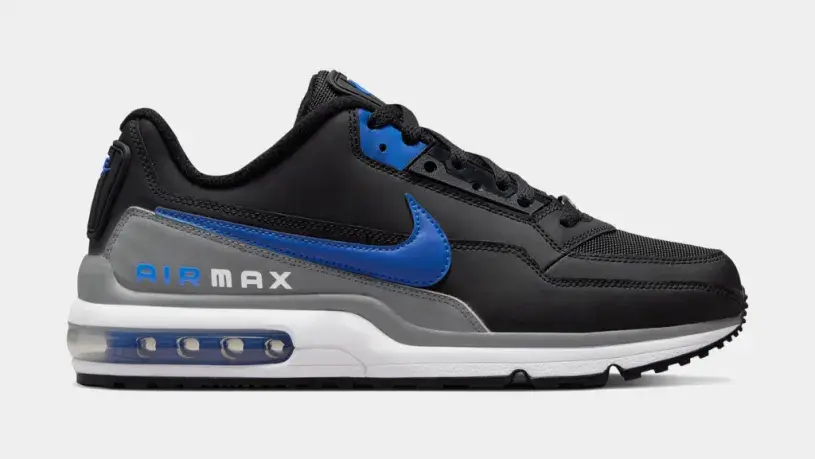 Air Max LTD 3 Mens Running Shoes (Black Game Royal Iron) 