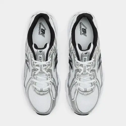 740 Mens Running Shoes (White/Silver Metallic/Black) 7EB1239