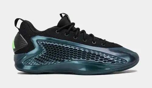 Anthony Edwards 1 Low Arctic Night Mens Lifestyle Shoes (Arctic Night/Core Black/Screaming Green) 86402634