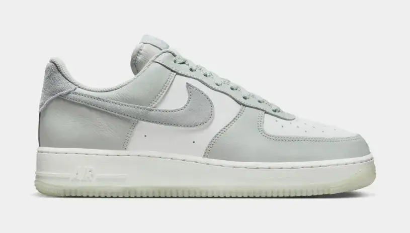 Air Force 1 '07 LV8 Mens Lifestyle Shoes (Light Grey White) 