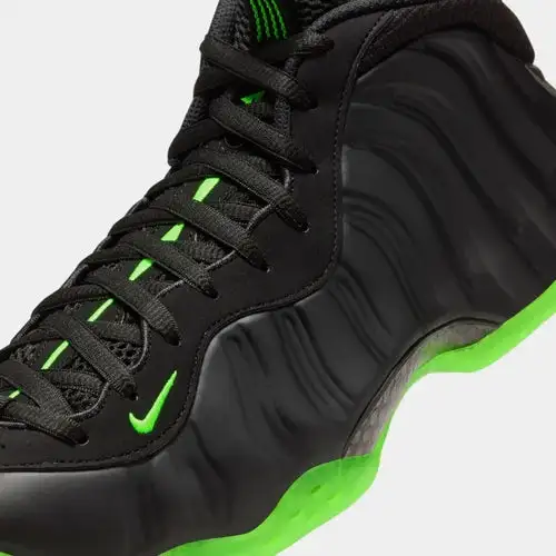 Air Foamposite One Mens Basketball Shoes (Black/Volt) 67701213