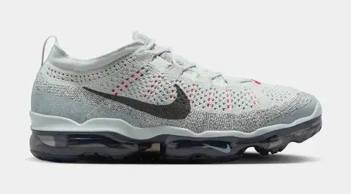 Air VaporMax 2023 Flyknit Mens Running Shoes (Light Silver/Picante Red/Anthracite/Smoke Grey) 48F99964