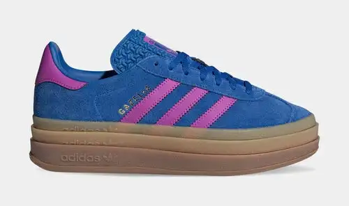 Gazelle Bold Womens Lifestyle Shoes (Bold Blue/Lucid Pink) 0FBF0825