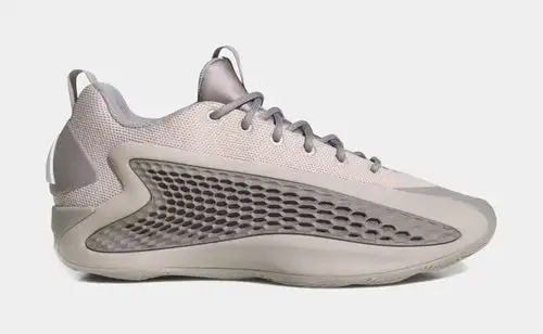 Anthony Edwards 1 Low Mens Basketball Shoes (Metallic Grey/Dove Grey/Cloud White) 8ED33740