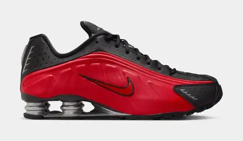 Shox R4 Mens Running Shoes (University Red/University Red/Black)