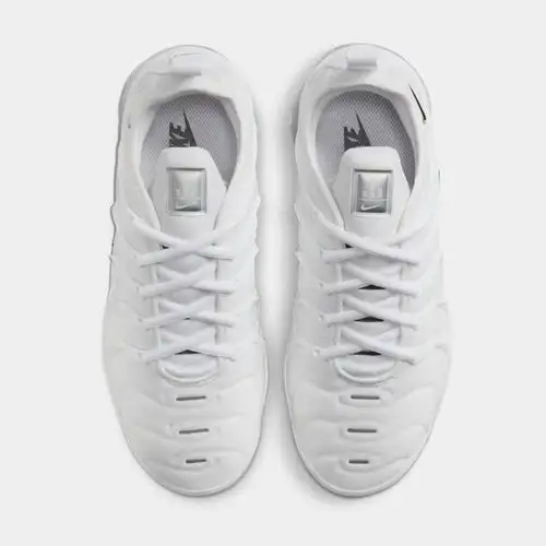Air Vapormax Plus Womens Running Shoes (White/Silver)