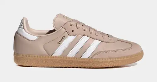 Samba OG Womens Lifestyle Shoes (Wonder Taupe/White/Gum) CF9421053