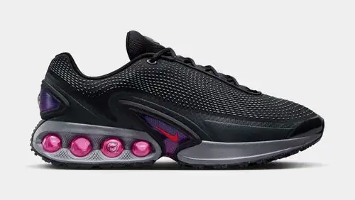 Air Max DN Mens Lifestyle Shoes (Black/Dark Smoke Grey/Anthracite/Light Crimson) Free Shipping BD6726
