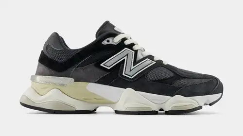 9060 Mens Running Shoes (Charcoal/White) 147B1158