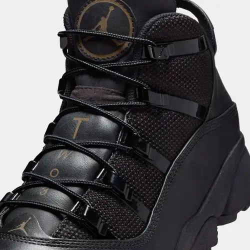 6 Rings Winterized Mens Basketball Shoes (Black) B981197