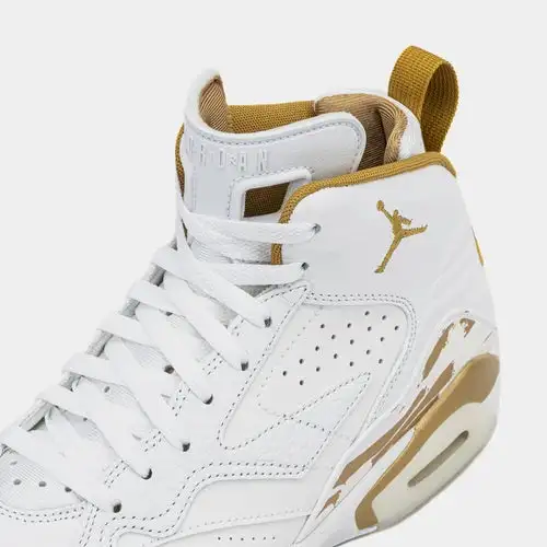Jumpman MVP Mens Basketball Shoes (White/Metallic Gold) 5FC8F998