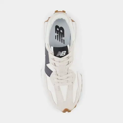 327 Womens Running Shoes (Moonbeam Black)