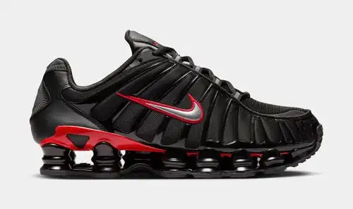 Shox TL Mens Running Shoes (Black/University Red/Metallic Silver) 5B61153