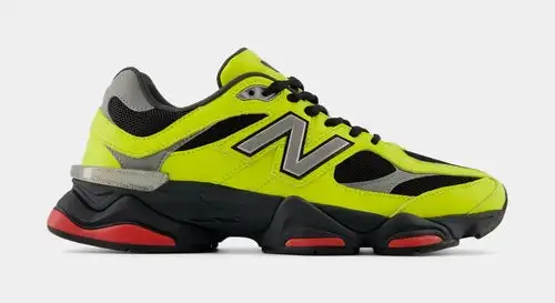 9060 Mens Running Shoes (Yellow/Black) 26A0557