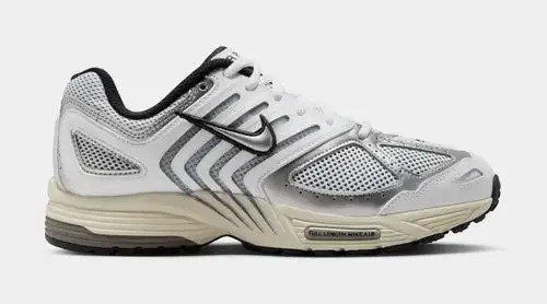 Air Pegasus 2K5 Womens Running Shoes (White/Metallic Silver/Coconut Milk/Black) 0F61078