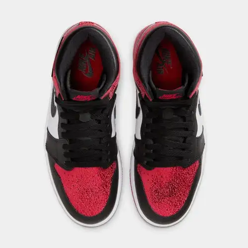 Air Jordan 1 Retro High OG Ruby Womens Lifestyle Shoes (Varsity Red/Black/White) 060431