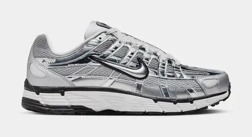 P-6000 Mens Running Shoes (Metallic Silver/Sail)