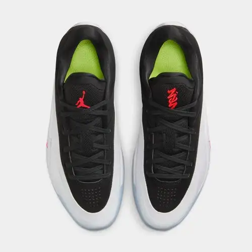 Zion 4 Mens Basketball Shoes (White/Bright Crimson/Black/Volt) 1CA0991