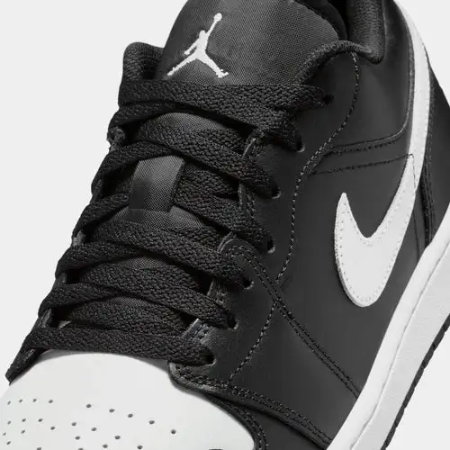 Air Jordan 1 Low Orca Mens Basketball Shoes (Black/White) AAAC0993
