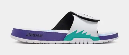 Hydro 5 Retro Slides Mens Sandals (White/New Emerald/Grape Ice/Black) 7870775