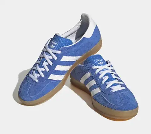Gazelle Womens Lifestyle Shoes (Blue Fusion/White/Metallic)