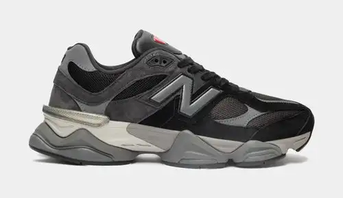 9060 Mens Lifestyle Shoes (Black/Grey) BC228328