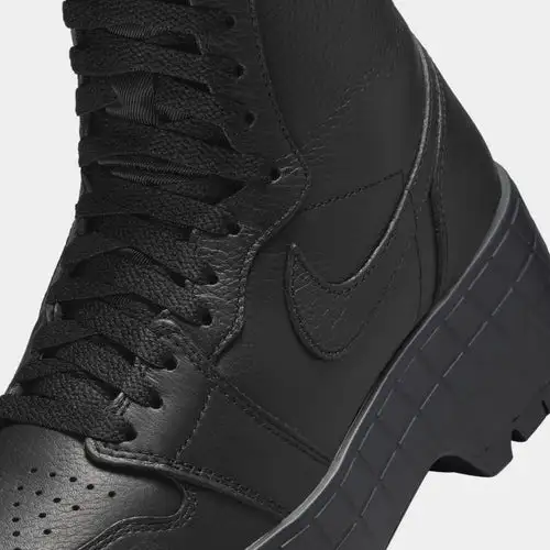 Air Jordan 1 Brooklyn Womens Lifestyle Shoes (Black) 8027760