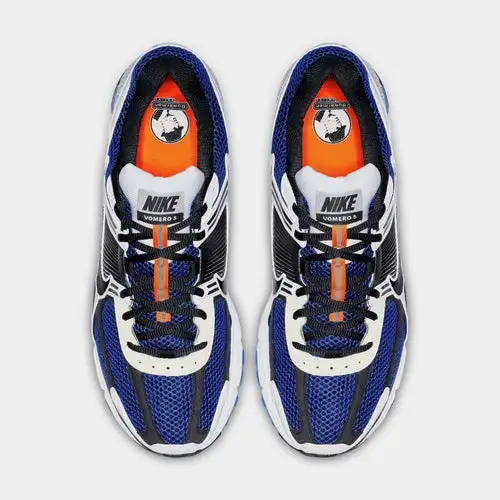 Zoom Vomero 5 SE Mens Running Shoes (White/Racer Blue/Black/Sail)