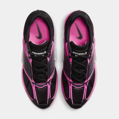 Air Pegasus Wave Mens Running Shoes (Black/Metallic Platinum/Pink Blast) 9BF40455