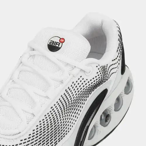 Air Max DN Mens Running Shoes (White/Black/Silver) 65A28766