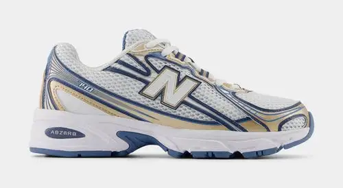 740 Mens Running Shoes (Blue/Gold)