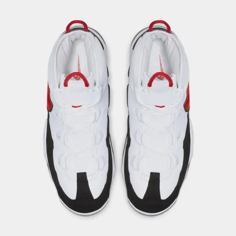 Air Max Uptempo 95 Mens Lifestyle Shoes (White University Red Black) Free Shipping 