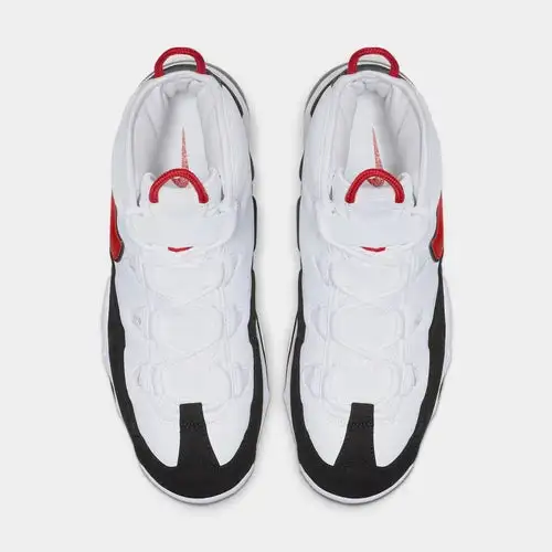 Air Max Uptempo 95 Mens Lifestyle Shoes (White University Red Black) Free Shipping 
