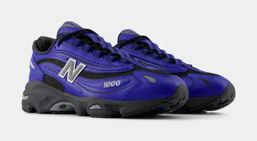 1000 Mens Running Shoes (Team Royal/Metallic Silver) 98C1181