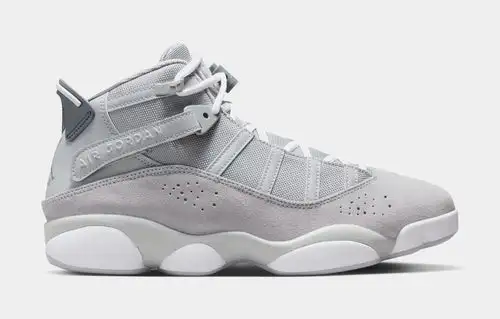 6 Rings Mens Basketball Shoes (Wolf Grey/White/Cool Grey) B1A271171