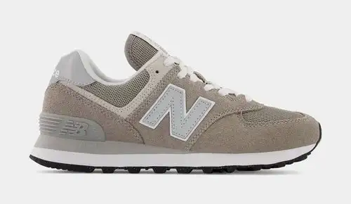 574 Core Womens Running Shoes (Grey) 6C7256