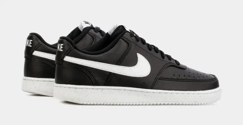 Court Vision Low Next Nature Mens Lifestyle Shoes (Black) 