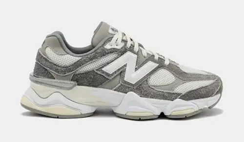 9060 Mens Running Shoes (Grey/White) BBB157