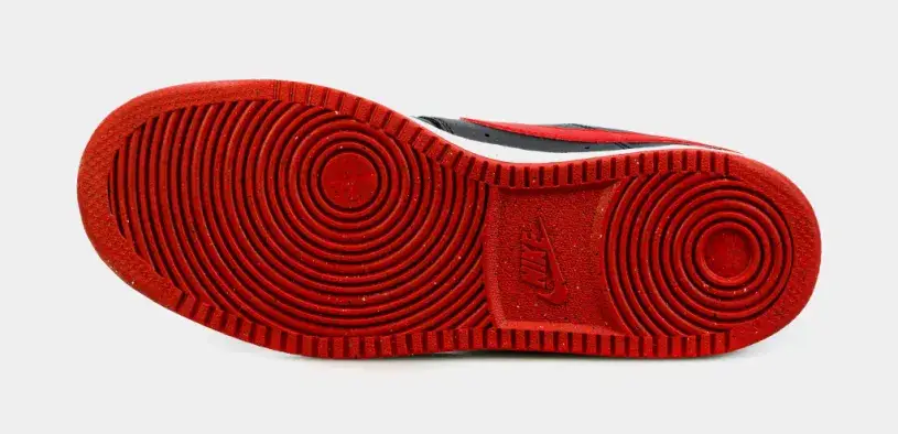 Court Vision Next Nature Mens Lifestyle Shoes (Black Red) 