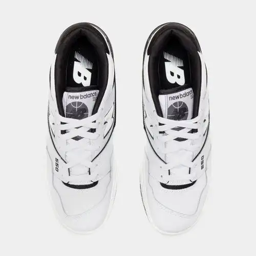550 Mens Lifestyle Shoes (White Black) Free Shipping 