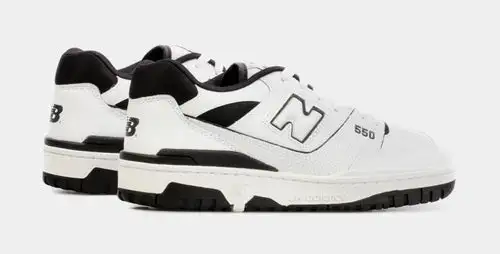 550 Mens Lifestyle Shoes (White Black) Free Shipping
