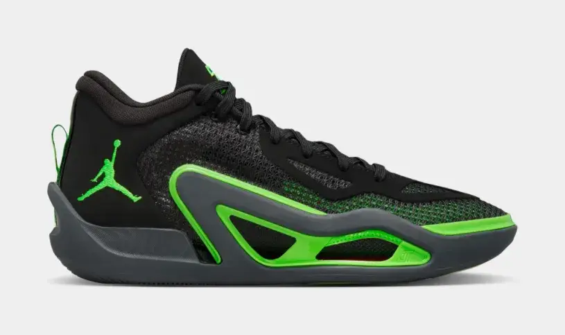 Tatum 1 Away Team Mens Basketball Shoes (Black Anthracite Green Strike) 