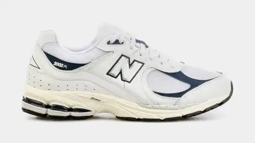 2002R Mens Lifestyle Shoes (White/Blue) 030979