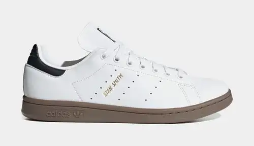 Stan Smith Mens Lifestyle Shoes (White/Black/Gum) 23EDB147