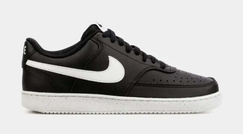 Court Vision Low Next Nature Mens Lifestyle Shoes (Black) 