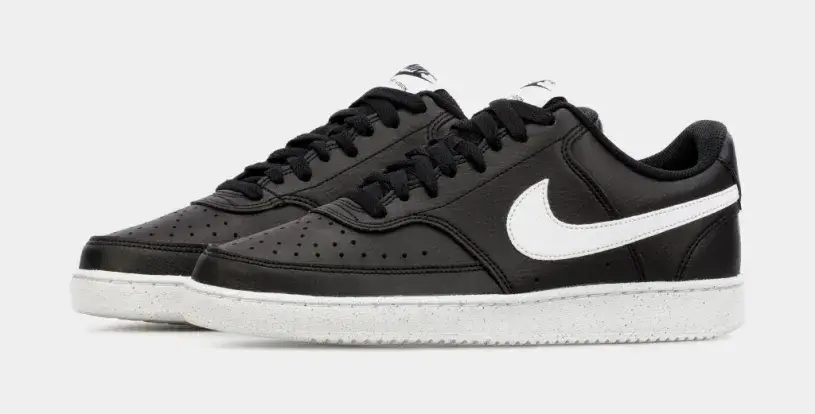 Court Vision Low Next Nature Mens Lifestyle Shoes (Black) 