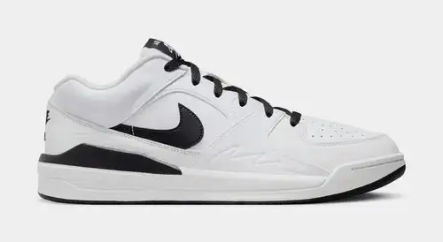 Stadium 90 Mens Basketball Shoes (Black/White) 85E481140