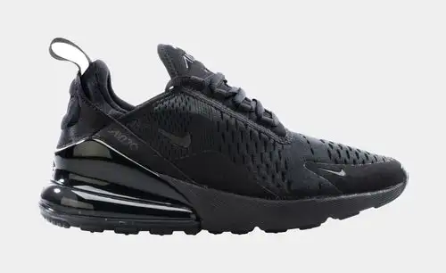 Air Max 270 Womens Running Shoes (Black/Black)