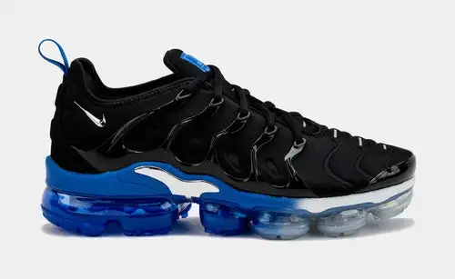 Air Vapormax Plus Mens Running Shoes (Black/Blue)
